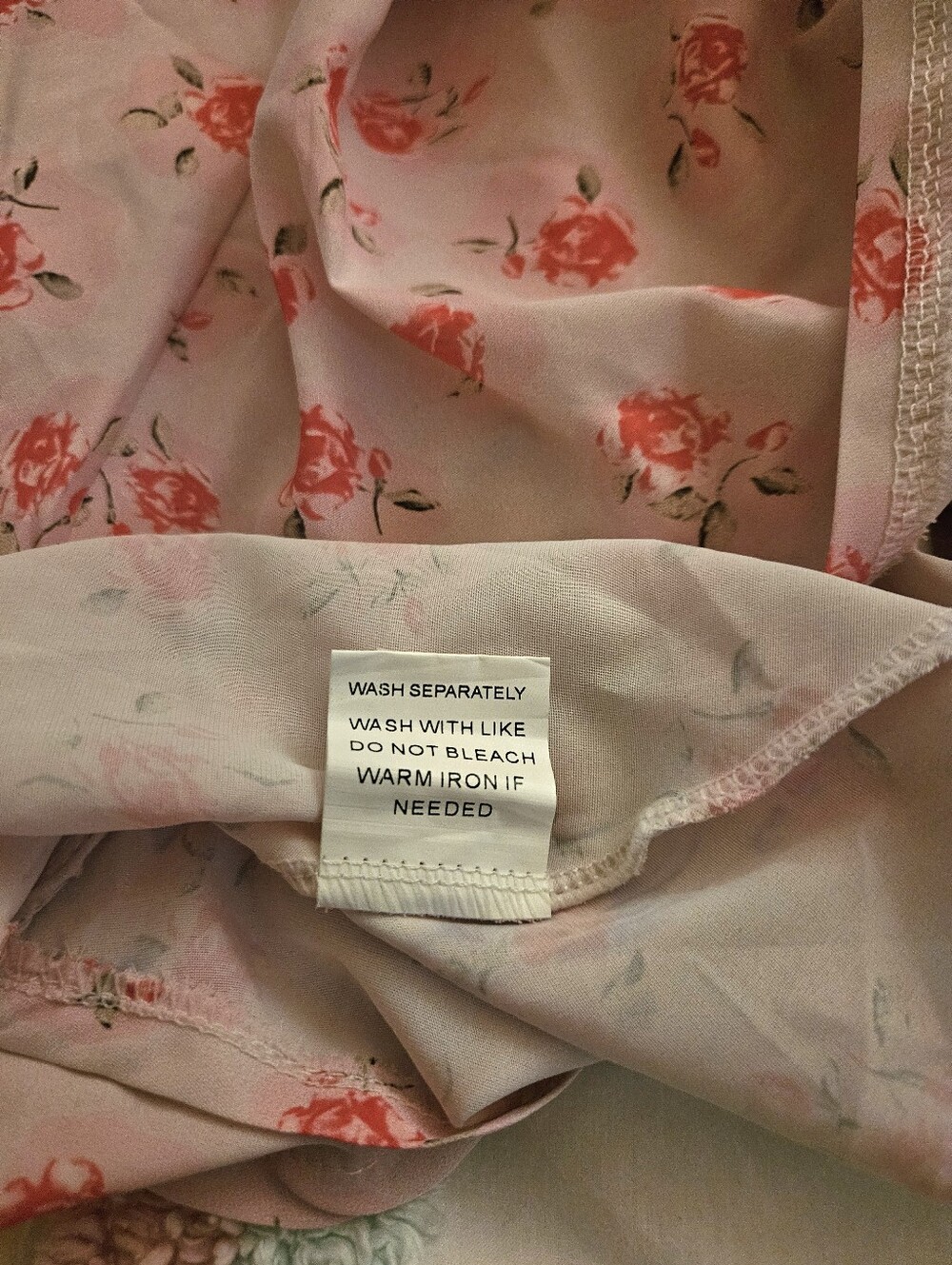 Molicuty Pink Floral Off-Shoulder Smocked Dress - Picture 9 of 9